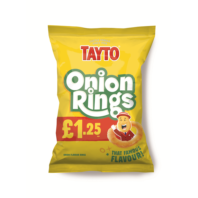 Tayto Onion Rings 26g 20 Pack £1.25