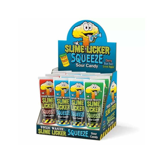 Toxic Waste Slime Licker Squeeze 70g (12 Pack)