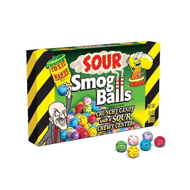 Toxic Waste Smog Balls Theatre Box 84g (12 Pack)