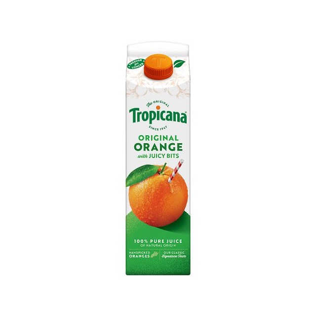 Tropicana Original Orange Juice with Juicy Bits 850ml 6 Pack