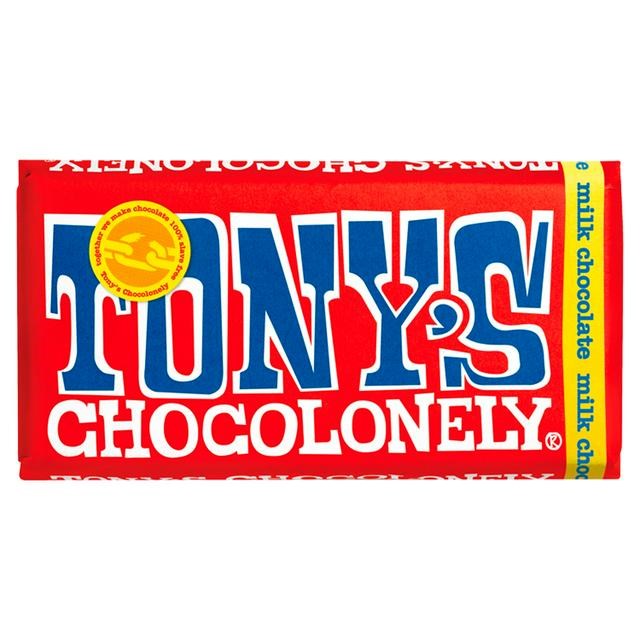 TONYS CHOCOLONELY MILK CHOCOLATE 180g