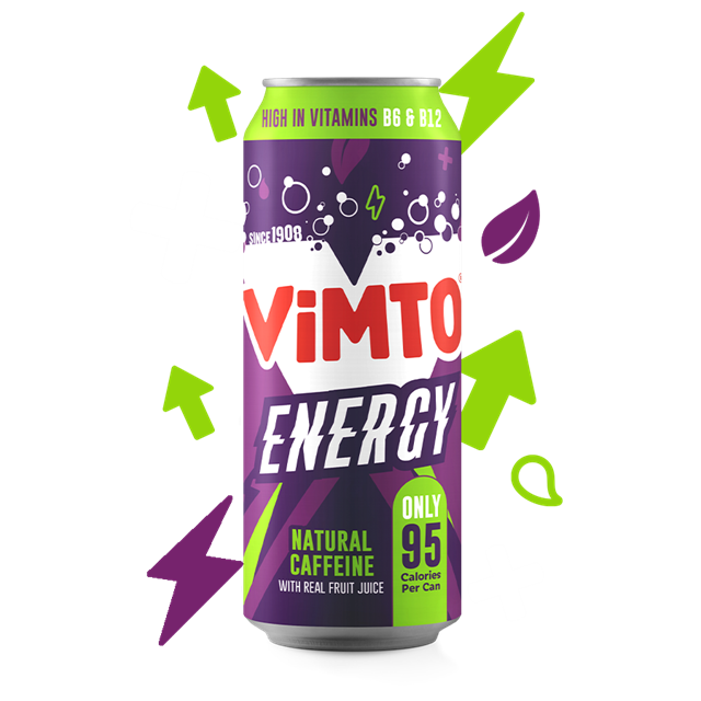 Vimto Energy Drink 500ml 12 Pack £1