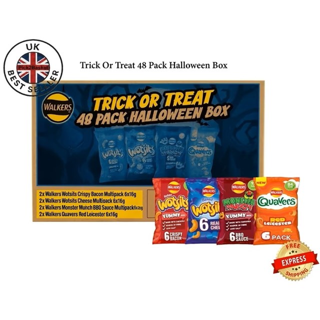Walkers Snacks Halloween 48 Pack