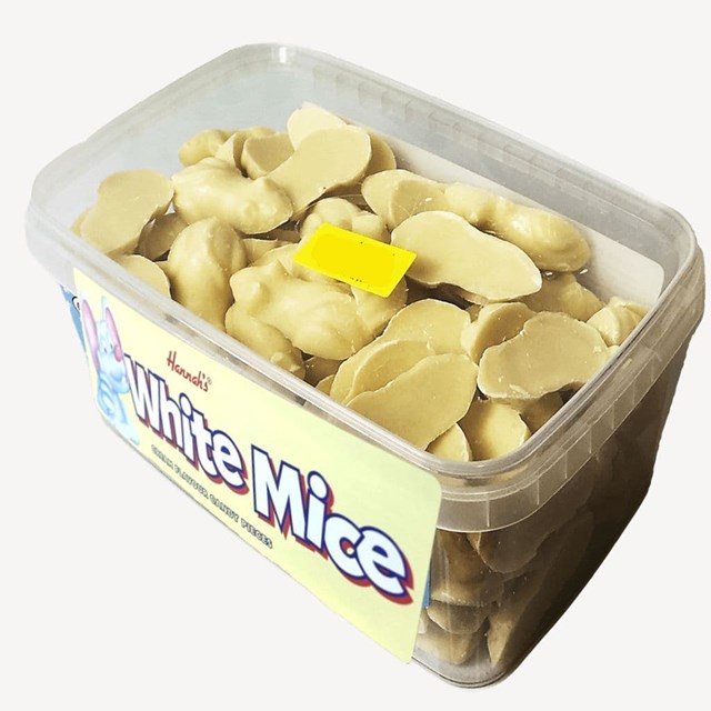 Hannahs White Mice 700g 120 Pieces