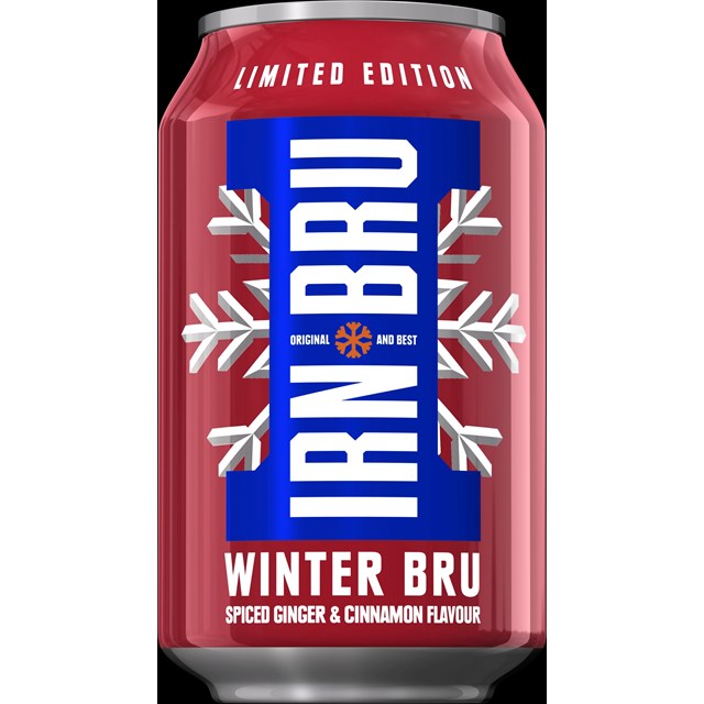 Barrs Winter Irn Bru 24x330ml Cans