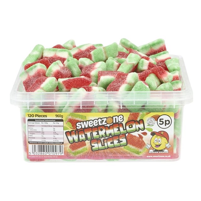 SWEETZONE 5p TUBS Watermelon Slices