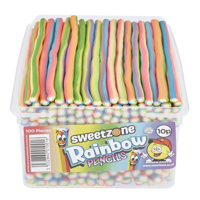 Sweetzone Rainbow Pencils 100 Pieces