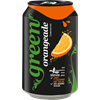 GREEN SPARKLING ORANGEADE CANS 330ML (24 PACK)