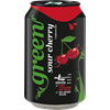 GREEN SPARKLING SOUR CHERRY CANS 330ML (24 PACK)