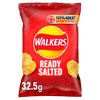 WALKERS READY SALTED 32.5g Bags (32 PACK)