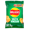 Walkers Crisps Salt & Vinegar 32.5g Bags 32 Pack