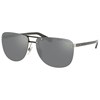 RALPH LAUREN DNA Sunglasses CARBON GREY MIRROR 57066G
