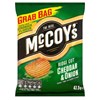 MCCOYS CHEDDAR & ONION RIDGE CUT CRISPS 45g (36 PACK)