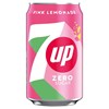 7Up Pink Lemonade Zero Sugar 330ml 24 Pack