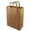 Brown Handled Takeaway bags 12 Inch (250 Pack)