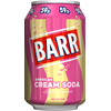 Barrs Cream Soda 330ml 59p (24 Pack)
