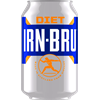 Barrs Diet Irn Bru 330ml 24 Pack