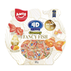 Amos 4D Gummy Fancy Fish Peach & Mango Flavour 825g