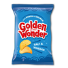 Golden Wonder Salt & Vinegar 32.5g (32 Pack)