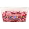 Hannahs Jazzles Hearts Strawberry Flavoured 700g 120 Pieces