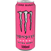 Monster Energy Drink Plain Pack Ultra Rosa 500ml (12 Pack)