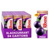 Ribena Blackcurrant Carton 250ml 24 Pack 75p