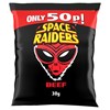 Space Raiders Beef 30g 36 Pack 50p