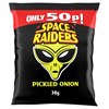 Space Raiders Pickled Onion 30g 36 Pack 50p