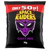 Space Raiders Saucy BBQ  30g 36 Pack 50p