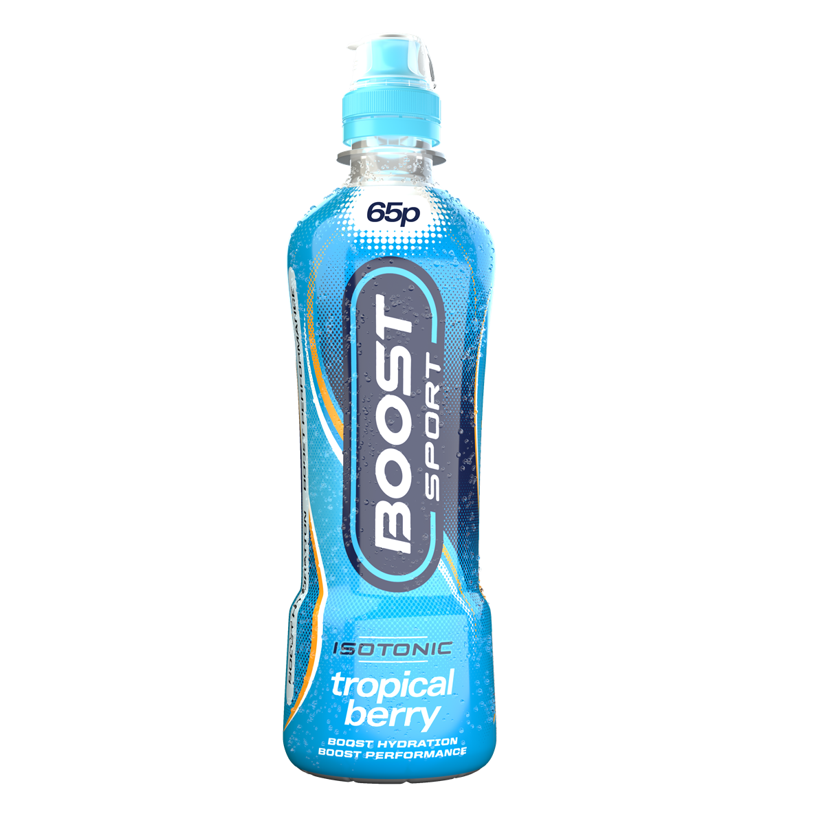 BOOST SPORT ENERGY DRINK TROPICAL BERRY 500ml 65p (12 Pack)