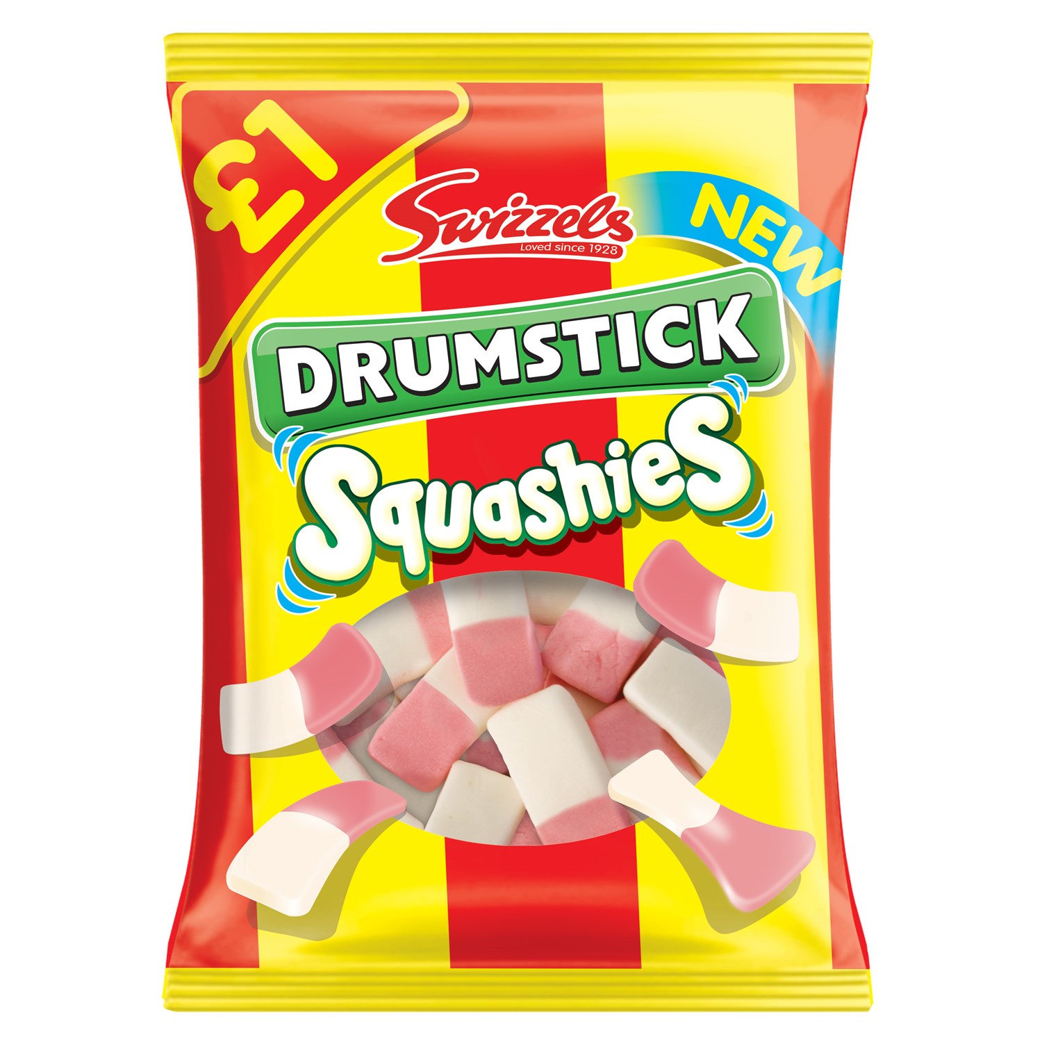 SWIZZELS SQUASHIES £1 DRUMSTICKS