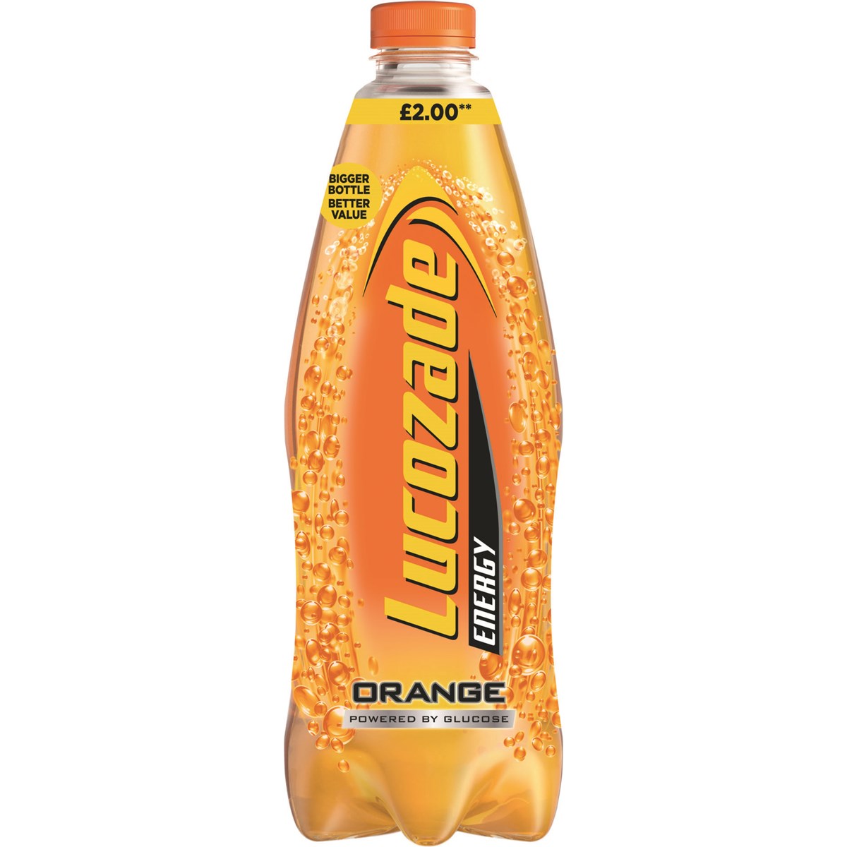LUCOZADE ENERGY ORANGE 1.45 Litre £2 (8 PACK)