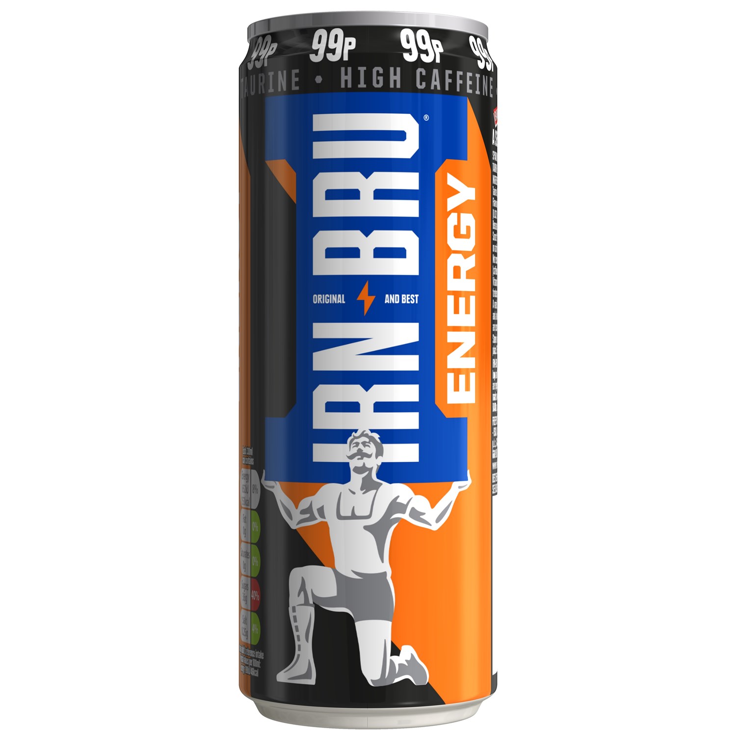 IRN BRU ENERGY DRINK 330ml 99p (12 PACK)