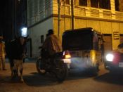 You wouldn't want to run into a Rickshaw, Cow, Car AND Motorbike in the middle of the night! You wouldn't want to run into a Rickshaw, Cow, Car AND Motorbike in the middle of the night! by edmittance