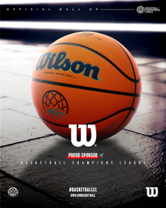 BASKETBALL CHAMPIONS LEAGUE E WILSON SPORTING GOODS ANNUNCIANO LA LORO PARTNERSHIP
