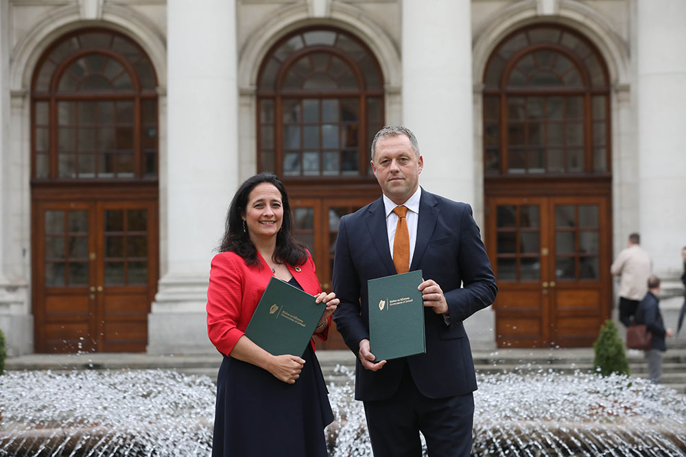 Ministers Martin, Byrne and O’Donovan announce details of Budget 2024