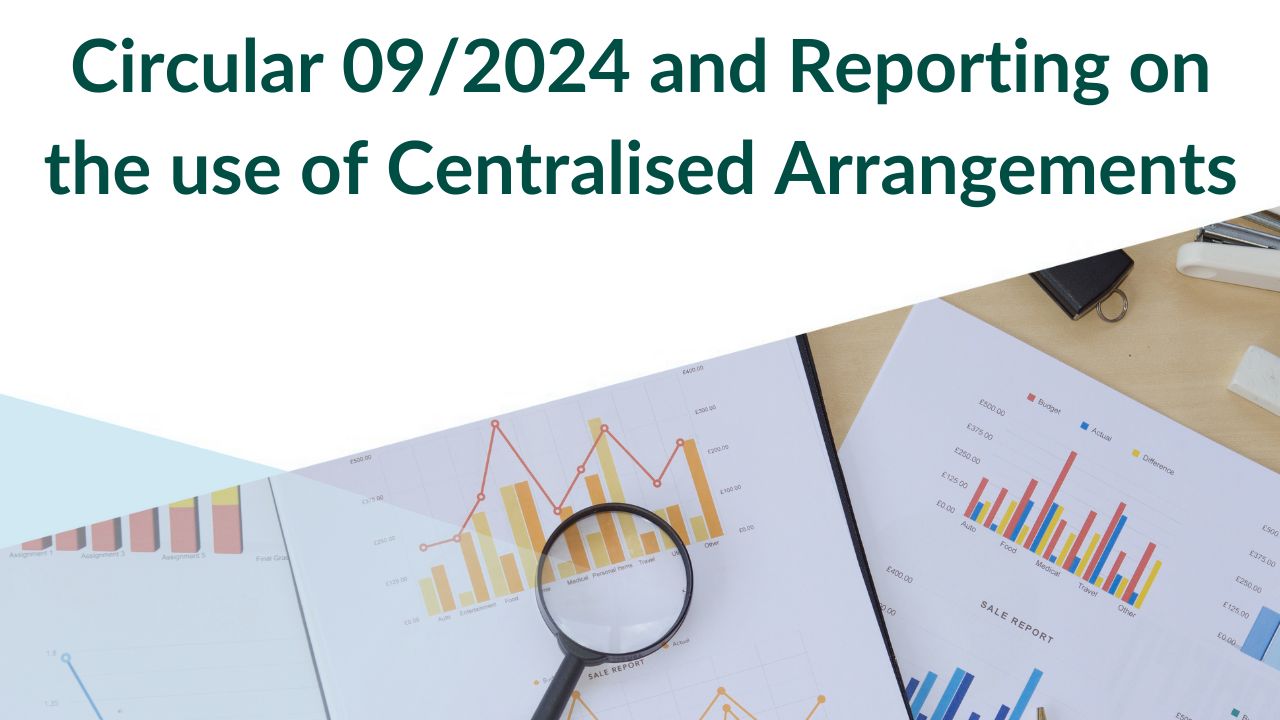 Circular 09/2024 – Reporting on the Use of Centralised Procurement Arrangements image