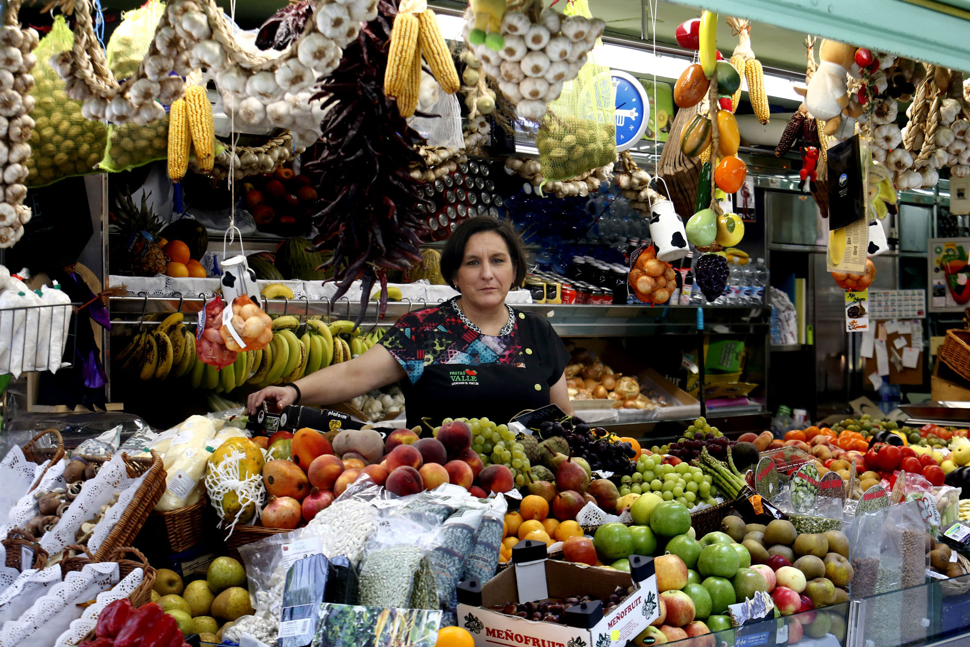 Nuria Valle lleva 14 años en el mercado. Nuria Valle lleva 14 años en el mercado.