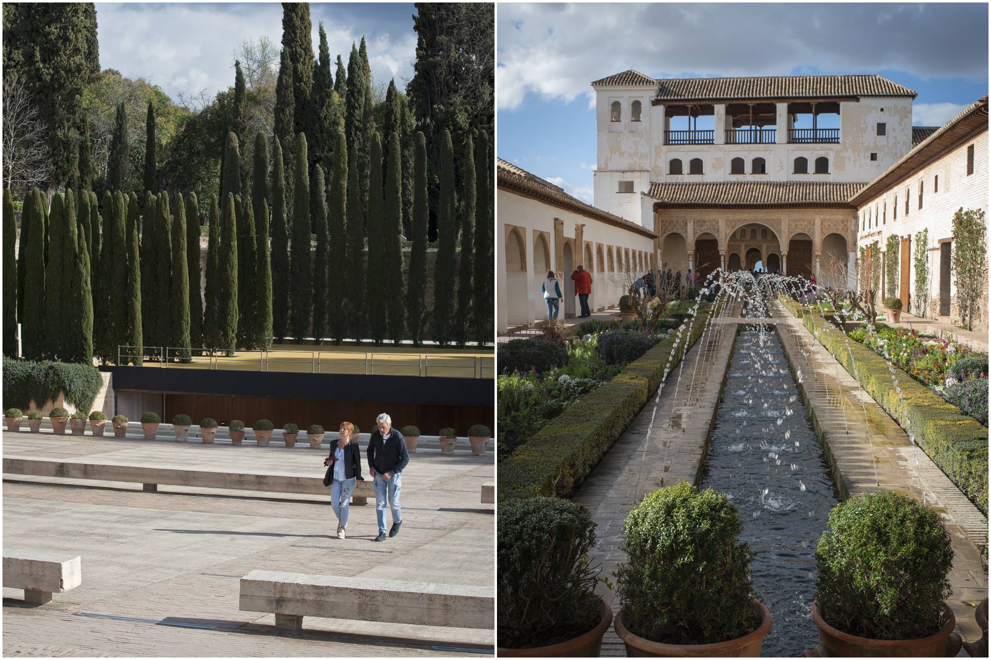 escenario jardines nuevos palacio patio de la acequia escenario jardines nuevos palacio patio de la acequia