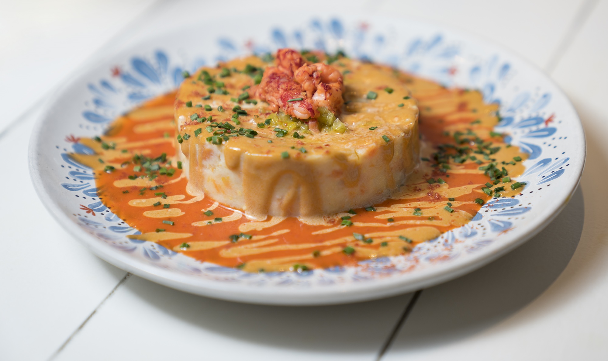 Ensaladilla de carabineros. Ensaladilla de carabineros.