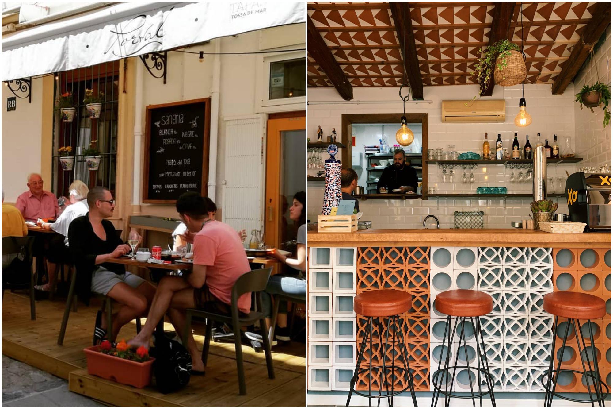 La terraza del local, siempre llena. La terraza del local, siempre llena.