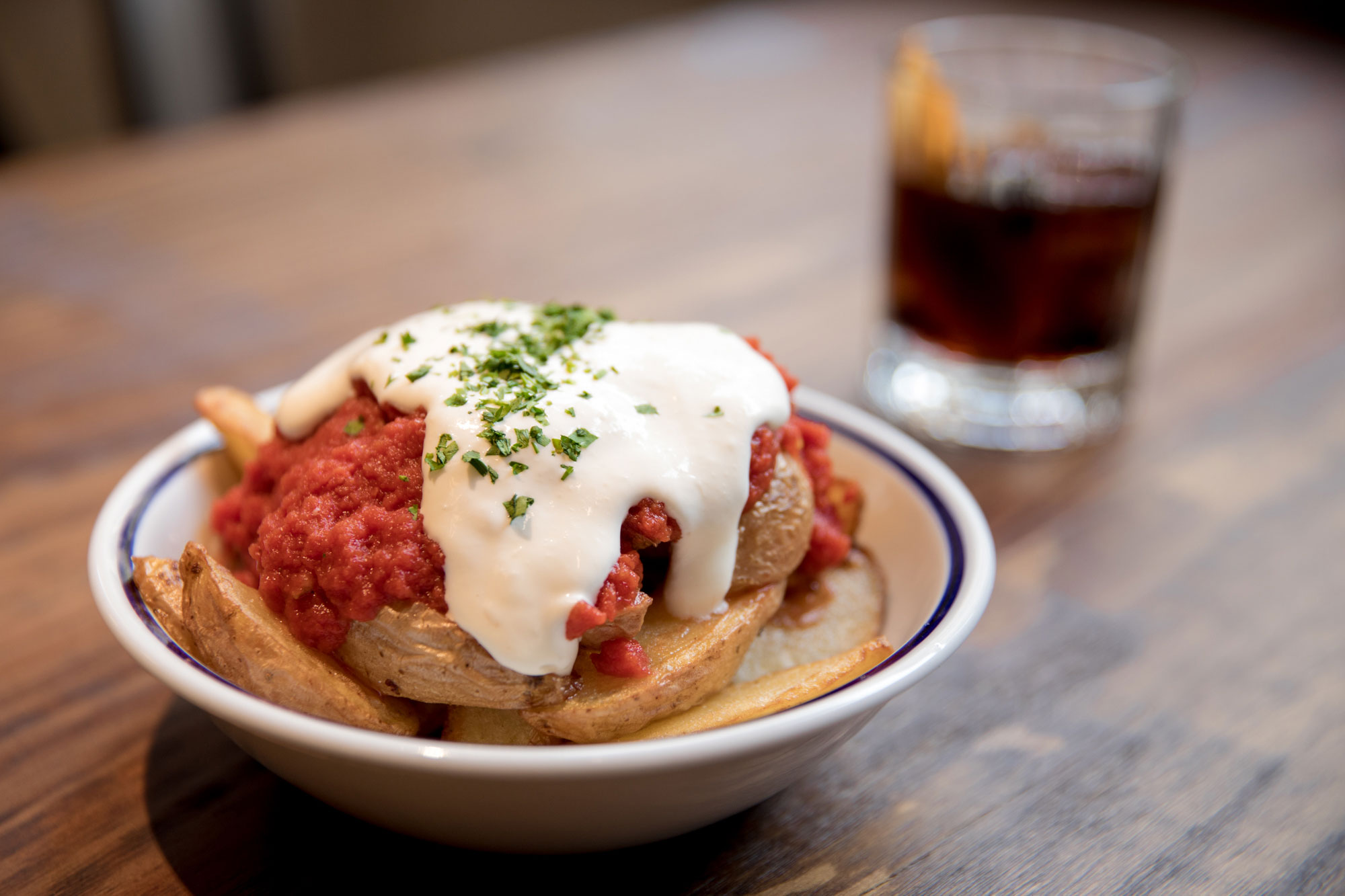 Patatas bravas del nuevo Palentino. Patatas bravas del nuevo Palentino.