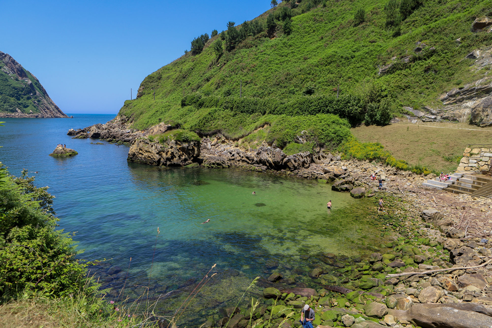 Playa de Kalaburtza, Pasaia Playa de Kalaburtza, Pasaia