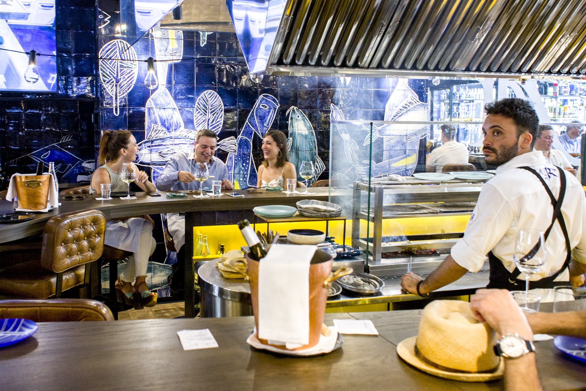 Restaurante 'La Barra de Carles Abellán'. Restaurante 'La Barra de Carles Abellán'.