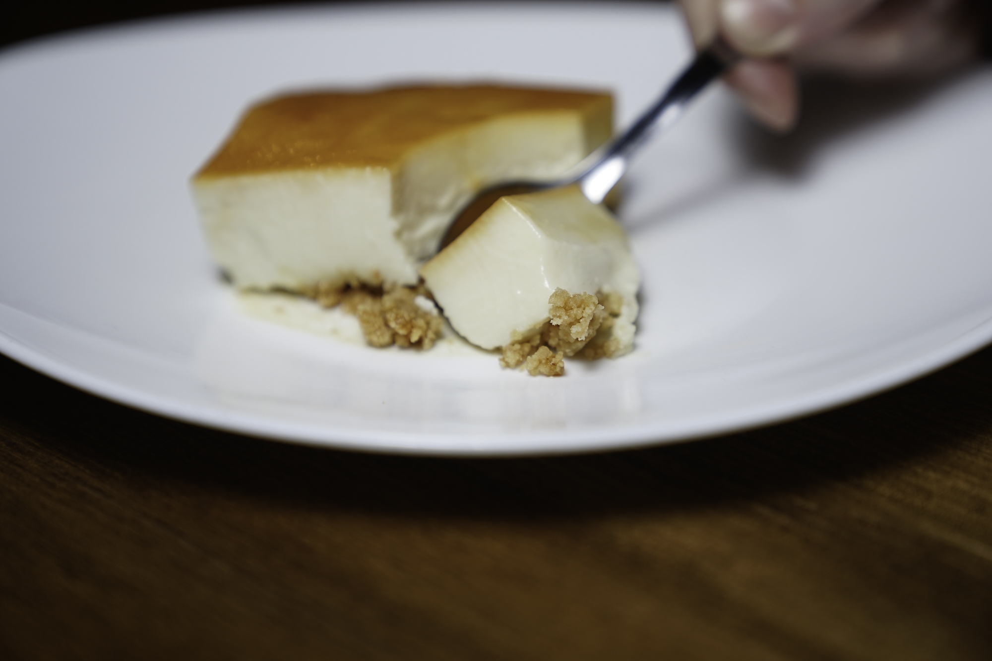 La tarta de queso azul sorprende por su cremosidad. La tarta de queso azul sorprende por su cremosidad.