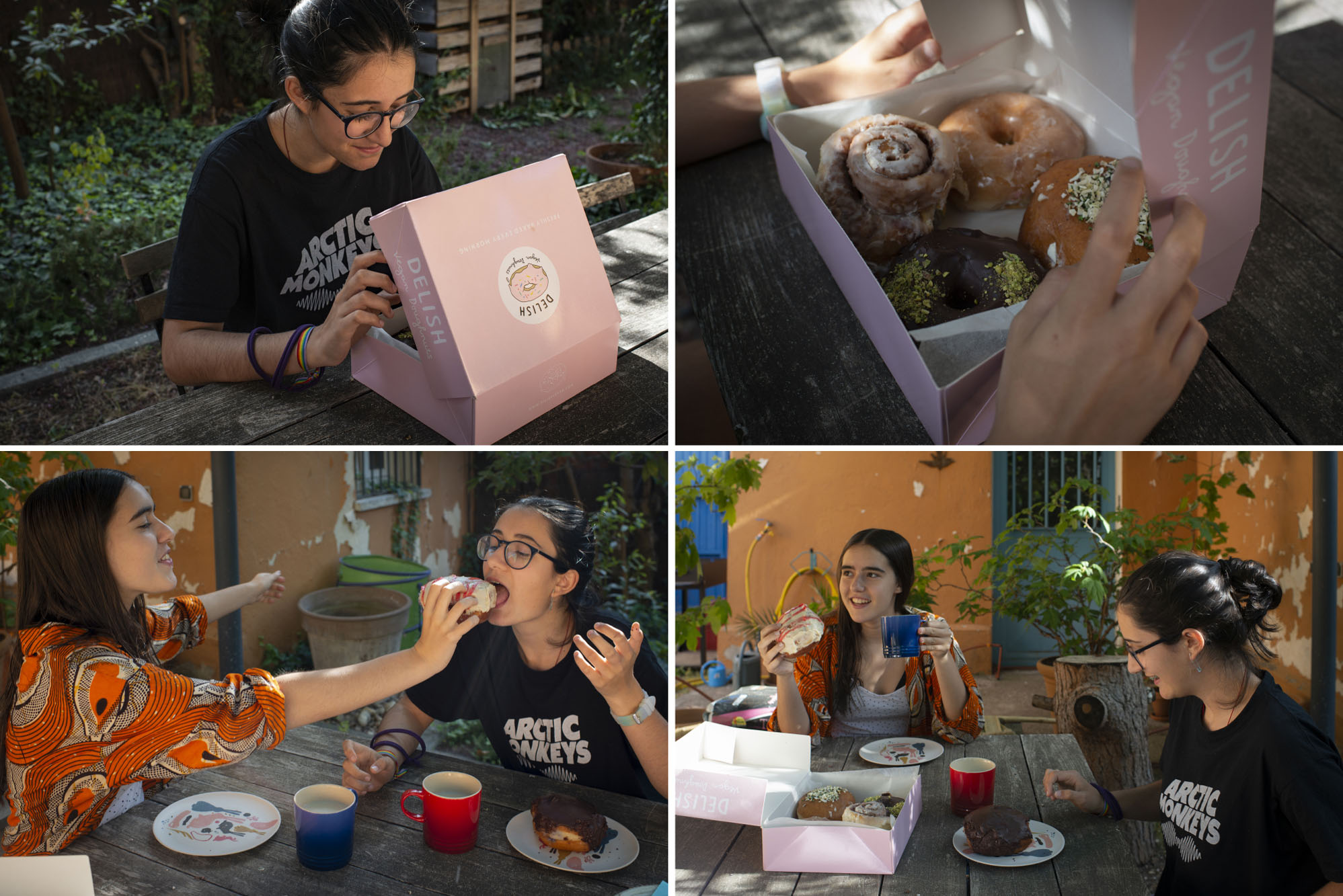 En 'Delish Vegan Doughnuts' también puedes llevarte los dónuts a casa. En 'Delish Vegan Doughnuts' también puedes llevarte los dónuts a casa.