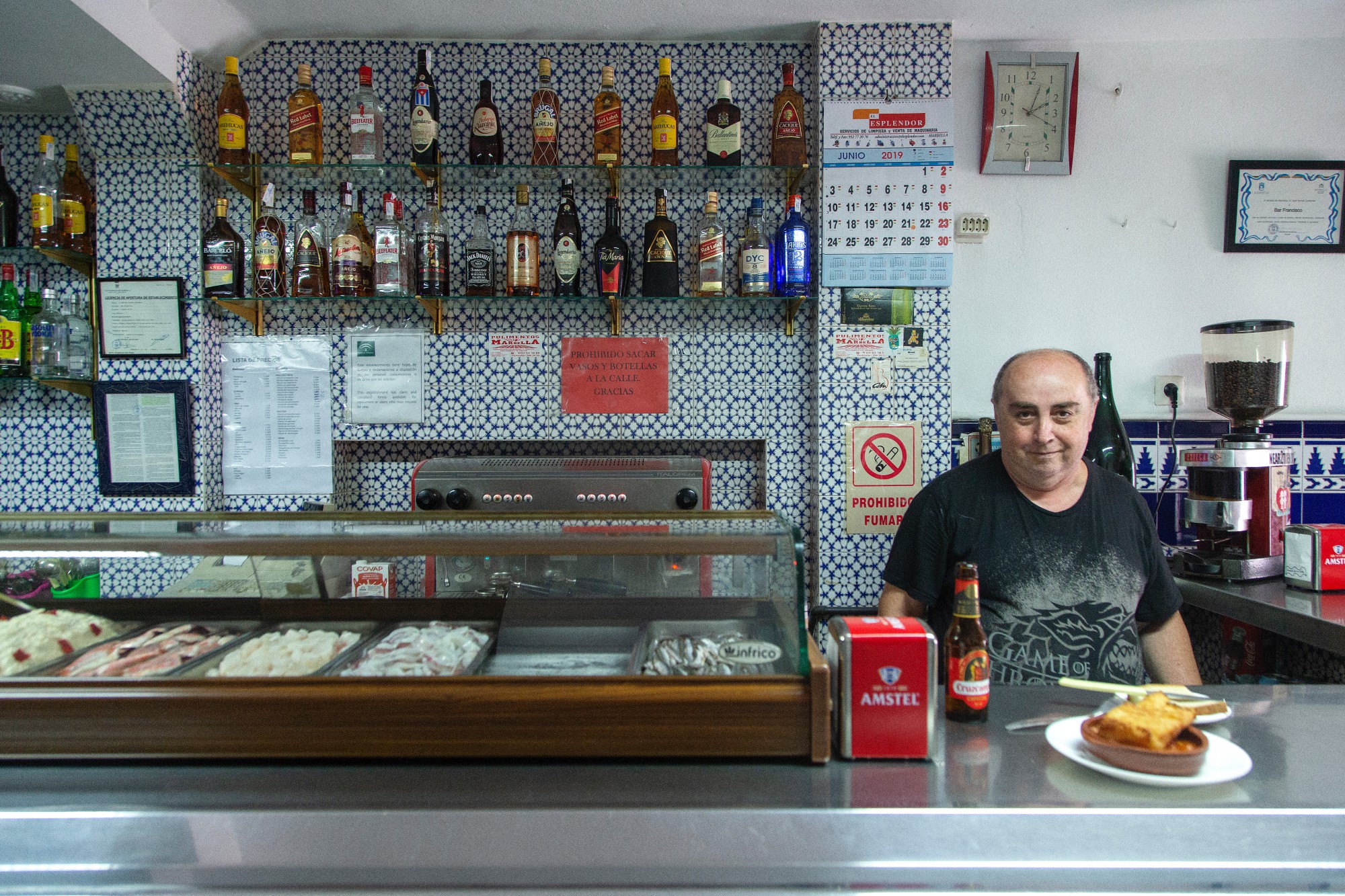 Tapeo Marbella: Paquito El Limpio (Francisco Sánchez) Tapeo Marbella: Paquito El Limpio (Francisco Sánchez)