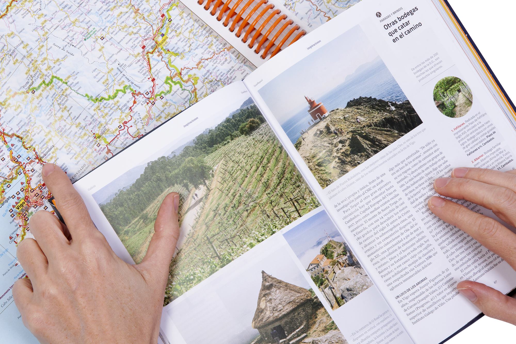 Guías de carreteras, un placer para los amantes del papel. Foto: Guía Repsol. Guías de carreteras, un placer para los amantes del papel. Foto: Guía Repsol.