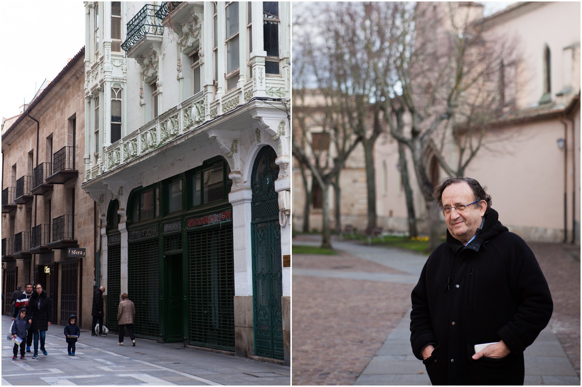 El arquitecto Paco Somoza y la casa de Fernando Rueda. El arquitecto Paco Somoza y la casa de Fernando Rueda.