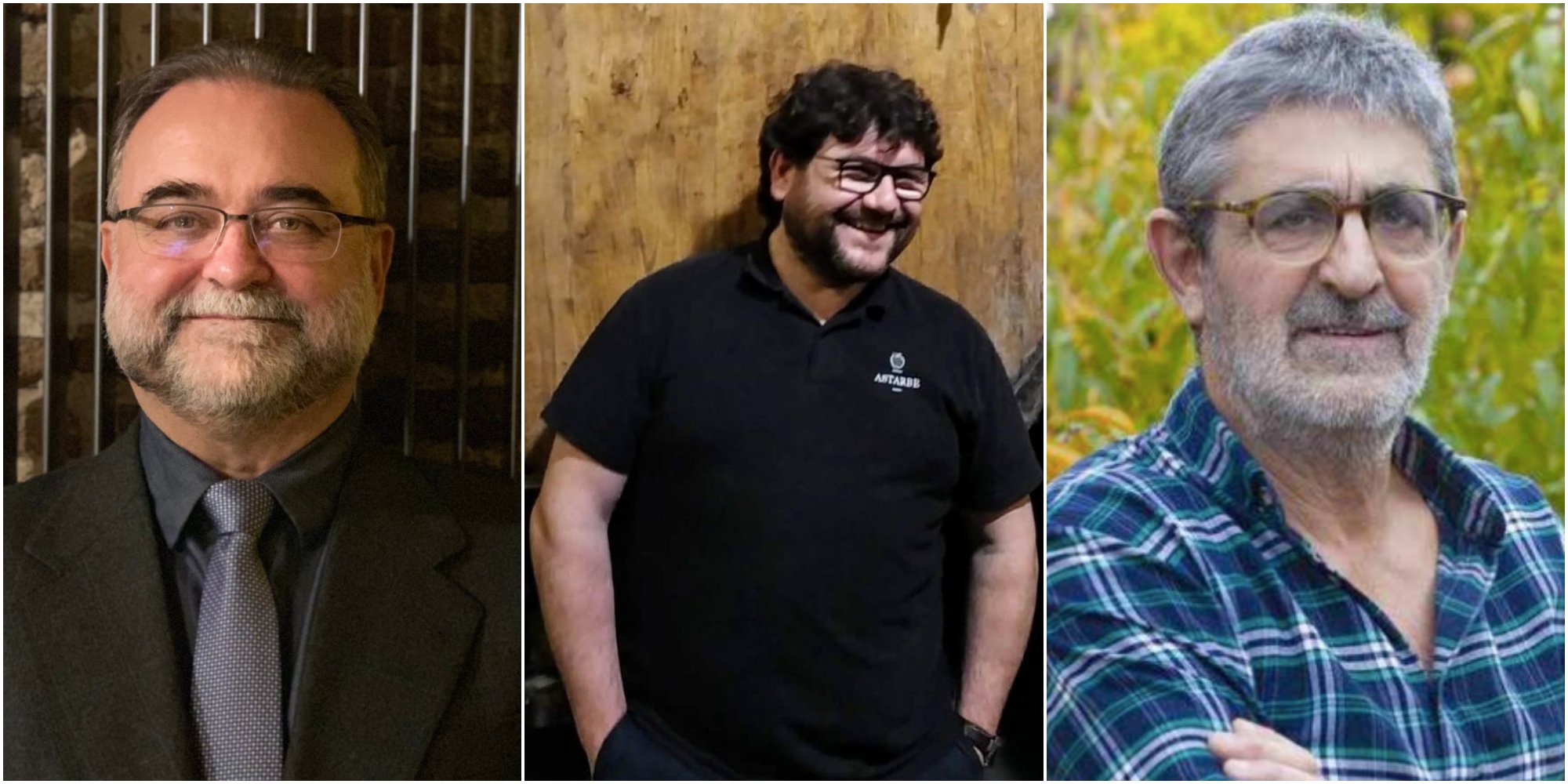 Conversaciones Heladas: Fernando Gallardo, Hur Astarbe y Emilio Barco. Conversaciones Heladas: Fernando Gallardo, Hur Astarbe y Emilio Barco.